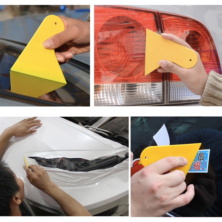 KANEED 10 PCS Car Window Wrapping Film Scraper Thickening Car Sticker Tool, Size: 11cm x 9.5cm, Film Scraper – Durable Build, Easy to Use