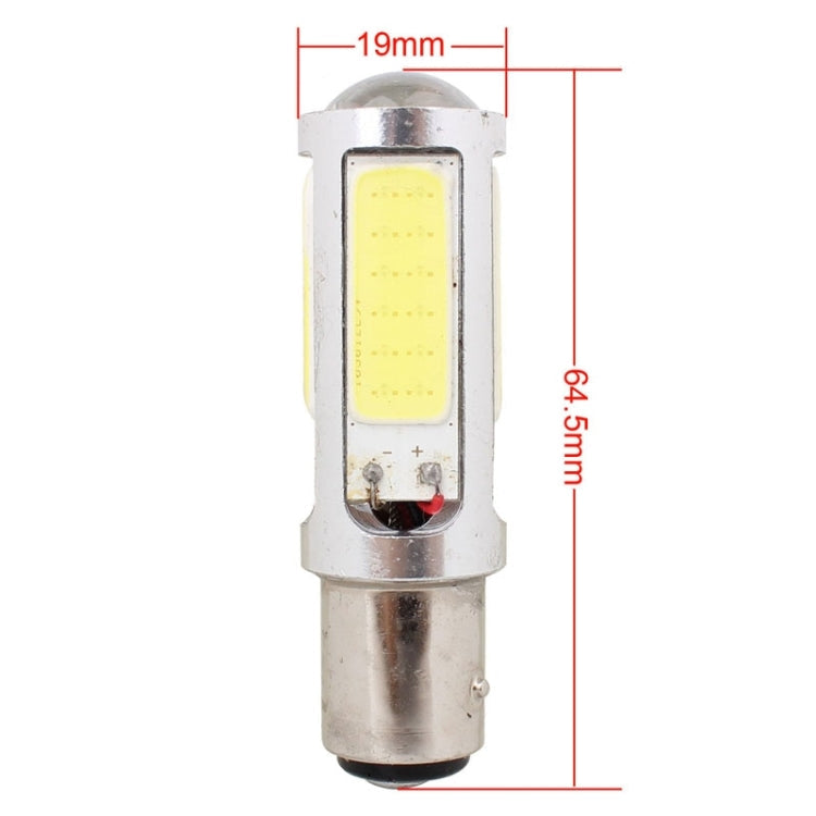 2PCS 1157/BAY15D 1250LM 20W + 5W 5 x COB LED White Light Car Brake Light Lamp Bulb, DC 12-24V, 1157 – Durable Build, Easy to Use