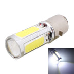 BA20D 1250LM 20W + 5W 5 x COB LED White Light Motorcycle Brake Light Lamp Bulb, DC 12V, 20W + 5W 1250LM 20W + 5W 1250LM