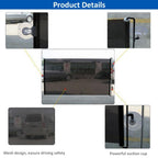 Retractable Car Window Sun Shade for Automobile Back Windshield, Size: 125cm x 45cm, Random Color Delivery, 125cmx 45cm