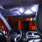 2 PCS 31mm Super White 6 LED Car Bulb Reading Light, 31mm