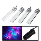 4X Car Illumination Blue Light LED Dash Decoration Lamp, Car LED Dash Decoration Lamp – Waterproof Car LED Dash Decoration Lamp