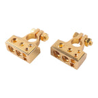 Positive & Negative Set 0 / 4 / 8 AWG Car Battery Terminals, 0 / 4 / 8 AWG