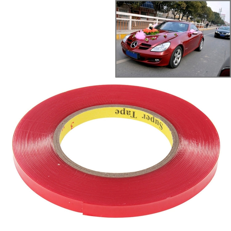 Universal Transparent Double Sided Adhesive Tape, Width: 1cm, Length: 10m, 10m×1cm 10m×1cm
