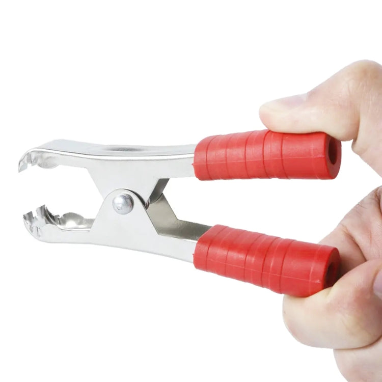 100A Car Battery Terminal Alligator Crocodile Clamp Clip (Pair), 100A L-05 – Durable Build, Easy to Use