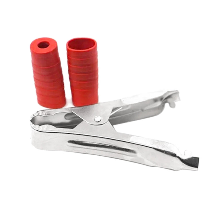 100A Car Battery Terminal Alligator Crocodile Clamp Clip (Pair), 100A L-05 – Durable Build, Easy to Use