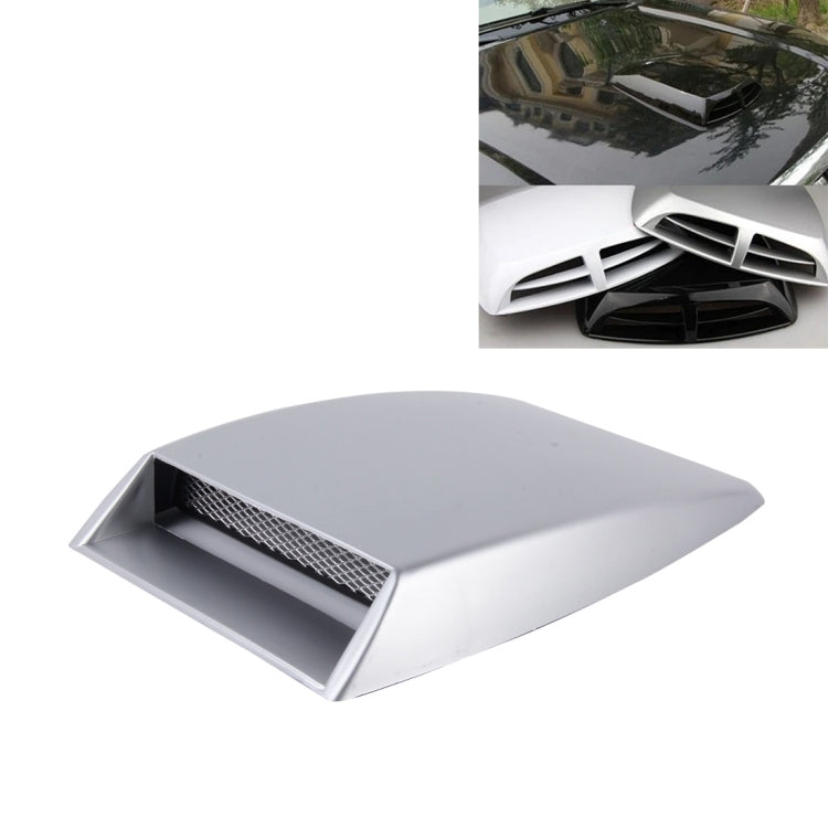 Car Turbo Style Air Intake Bonnet Scoop for Car Decoration, XY-701 XY-701 Grey