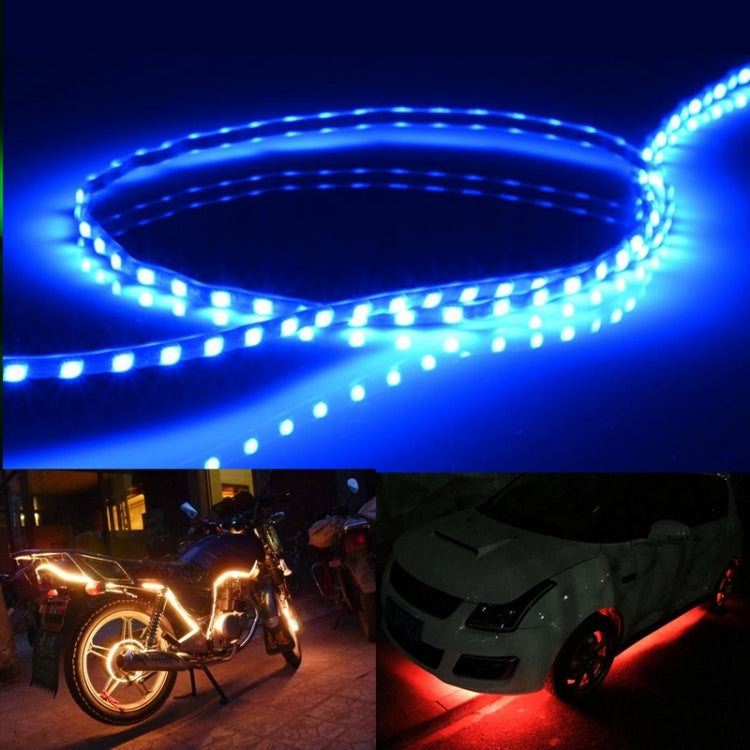 5 PCS Normally-on Style 45 LED 3528 SMD Waterproof Flexible Car Strip Light for Car Decoration, DC 12V, Length: 45cm, 45cm+Dark Blue, 45cm+Green, 45cm+Ice blue, 45cm+Pink, 45cm+Red, 45cm+White, 45cm+Yellow 45cm+Dark Blue S-CMS-0459D