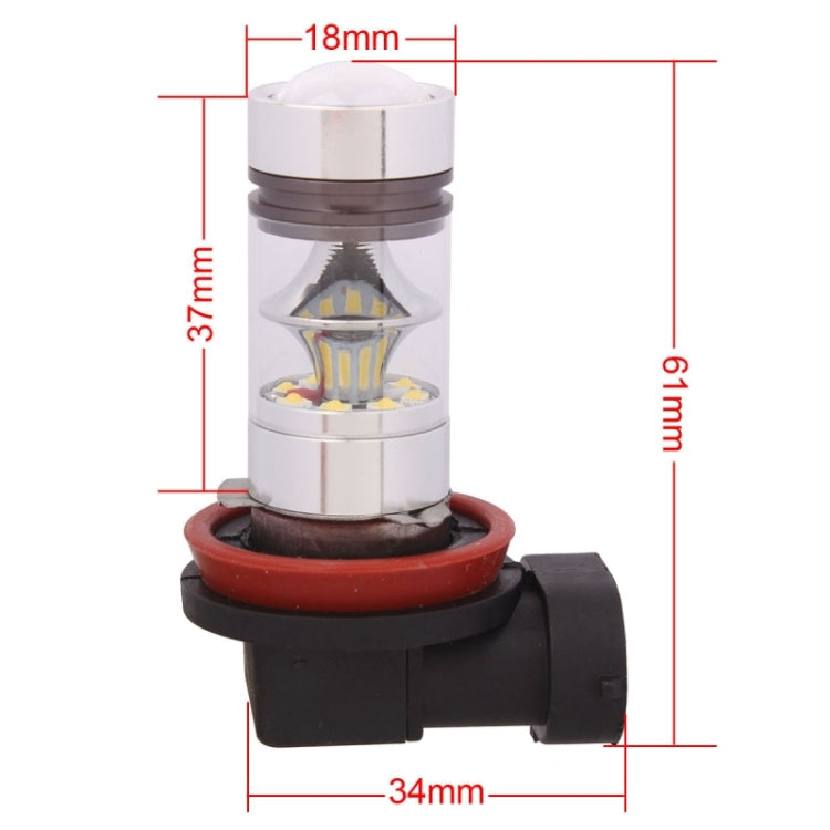 H11 850LM 100W LED Car Front Fog Light / Daytime Running Light / Headlamp Bulb, DC 12-24V, H11