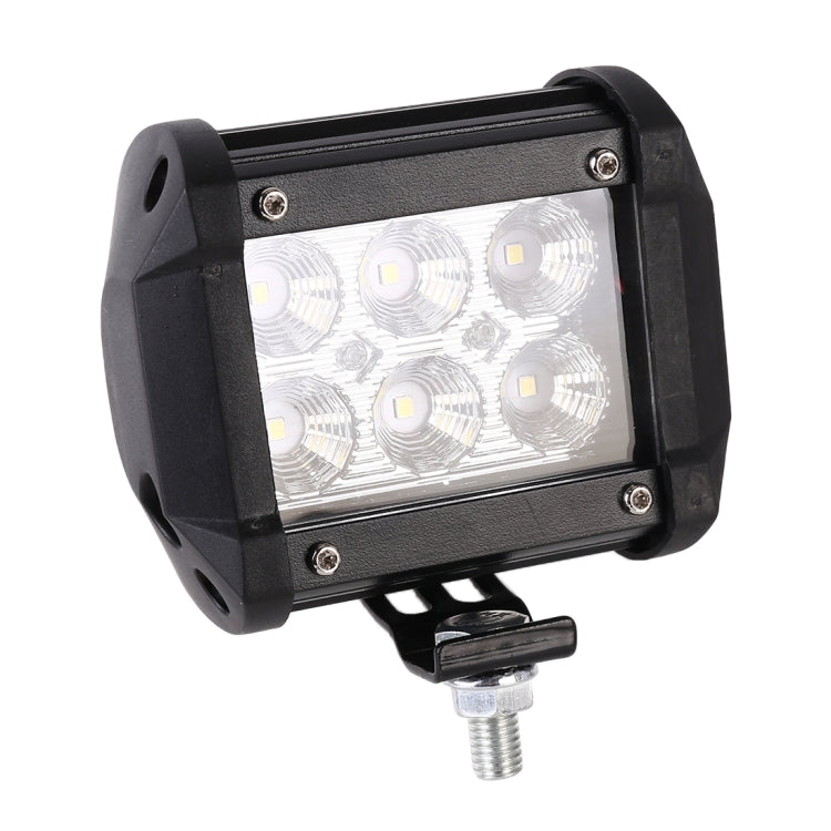 18W 6 LED White Light Floodlight Engineering Lamp / Waterproof IP67 SUVs Light, DC 10-30V, 6 LED Floodlight – Waterproof 6 LED Floodlight