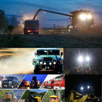 18W 6 LED White Light Floodlight Engineering Lamp / Waterproof IP67 SUVs Light, DC 10-30V, 6 LED Floodlight – Waterproof
