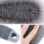 KANEED Car Wheel Tire Rim Scrub Brush Hub Clean Wash Brush Car Truck Motorcycle Bike Washing Cleaning Tool, Tire Rim Scrub Brush
