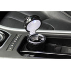 Diamond Facets Car Ashtray with LED Light, with LED Light(Black), with LED Light(White)
