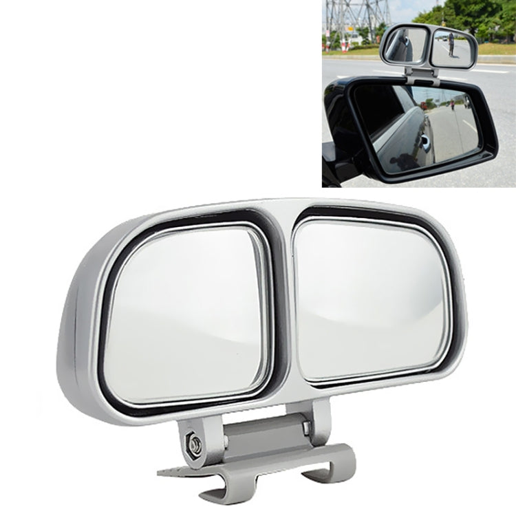 Right Side Rear View Blind Spot Mirror Universal adjustable Wide Angle Auxiliary Mirror, 3R-028R(Black), 3R-028R – Durable Build, Easy to Use 3R-028R Silver