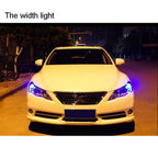 2 PCS T10 3W 160-180LM 2 LED Ice Blue COB LED Decode Car Clearance Lights Lamp, DC12V, 2 LED COB LEDs, COB LEDs