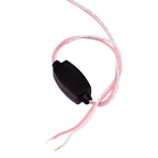 80mm 5W 180LM Angel Eyes Circles Car Headlight COB LED Lights for Vehicles, DC 12-24V, 80mm Pink Light, 80mm Green Light