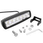18W 1440LM Epistar 6 LED Car Work Lamp Bar Light Waterproof IP67, DC 10-30V, DC 10-30V, 1440LM
