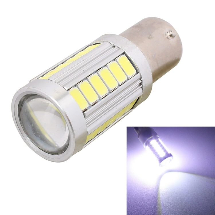 2 PCS 1156 16.5W 990LM 6500K White Light 5630 SMD 33 LED Car Brake / Steering Light Bulb, DC12V, 1156 1156