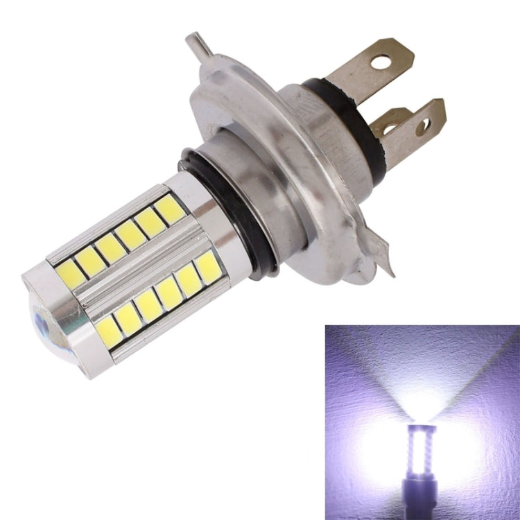 2 PCS H4 16.5W 990LM 6500K White Light 5630 SMD 33 LED Car Brake / Steering Light Bulb, DC12V, H4 H4