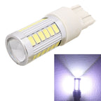 2 PCS T20/7443 16.5W 990LM 6500K White Light 5630 SMD Dual Wire 33 LED Car Brake / Steering Light Bulb, DC12V, T20 T20