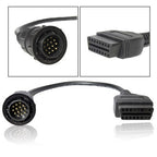 For Benz OBDII Sprinter 14 Pin to 16 Pin Diagnostic Plug Adapter, 14 Pin to 16 Pin for Benz 14 Pin to 16 Pin for Benz