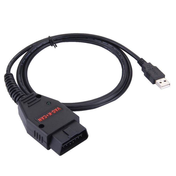 VAG K + CAN Commander Full 1.4 OBDII Diagnostic Tool for Audi / VW, Black – Durable Build, Easy to Use