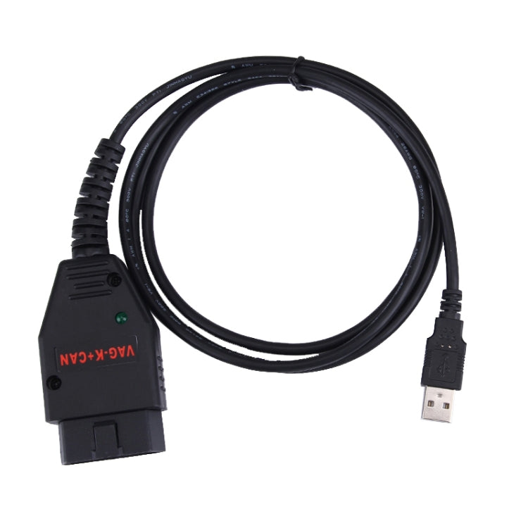 VAG K + CAN Commander Full 1.4 OBDII Diagnostic Tool for Audi / VW, Black – Durable Build, Easy to Use