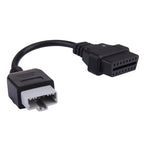 5 Pin to 16 Pin OBDII Diagnostic Cable for Honda, Full Length: 20.5cm, 5 Pin to 16 Pin 5 Pin to 16 Pin