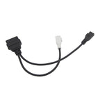 2 x 2 Pin to 16 Pin OBDII Diagnostic Cable for Audi, 2 x 2 Pin to 16 Pin