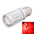 2PCS 1157/BAY15D 16.5W 1155LM 630-660nm 33 LED SMD 5630 Red Light Car Brake Light Lamp Bulb for Vehicles , DC12V, 1157 1157