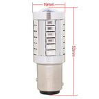 2PCS 1157/BAY15D 16.5W 1155LM 630-660nm 33 LED SMD 5630 Red Light Car Brake Light Lamp Bulb for Vehicles , DC12V, 1157