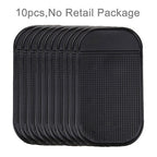 10 PCS Car Anti-Slip Mat Super Sticky Pad for Phone / GPS/ MP4/ MP3 Black