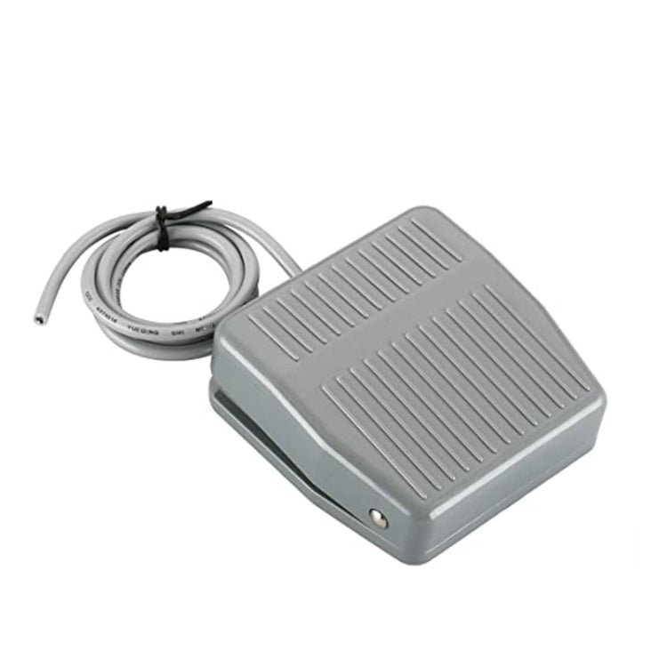 TFS-201 AC 250V 10 A Electric Power Plastic Foot Switch Power Pedal, Cable Length: 1m, TFS-201 1m TFS-201 1m