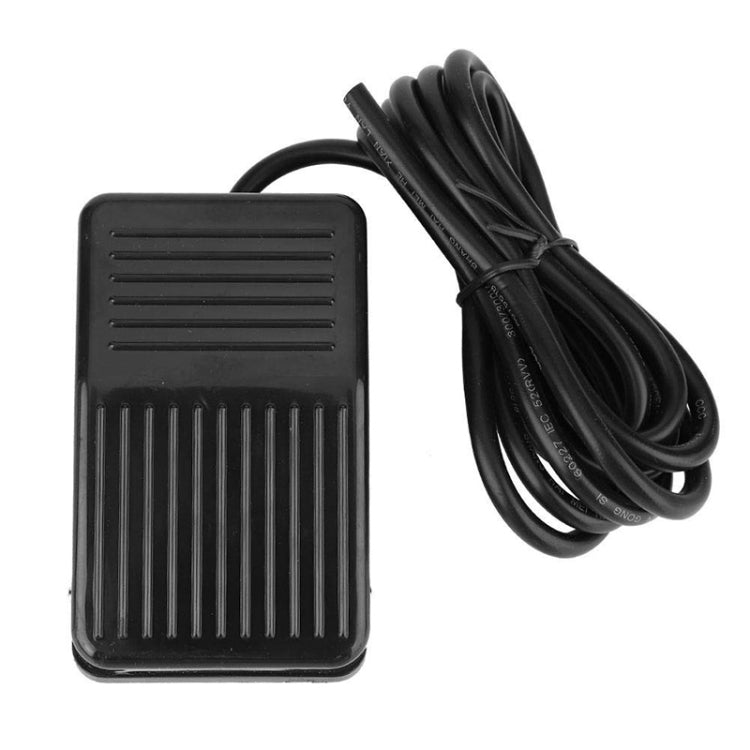 TFS-01 AC 250V 10A Anti-slip Plastic Case Foot Control Pedal Switch, Cable Length: 1m, TFS-01 TFS-01