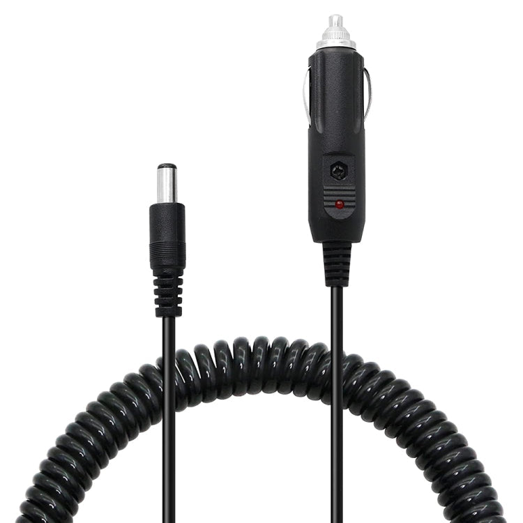 2A 5.5 x 2.1mm DC Power Supply Adapter Plug Coiled Cable Car Charger, Length: 40-140cm, 5.5 x 2.1mm – Durable Build, Easy to Use 5.5 x 2.1mm