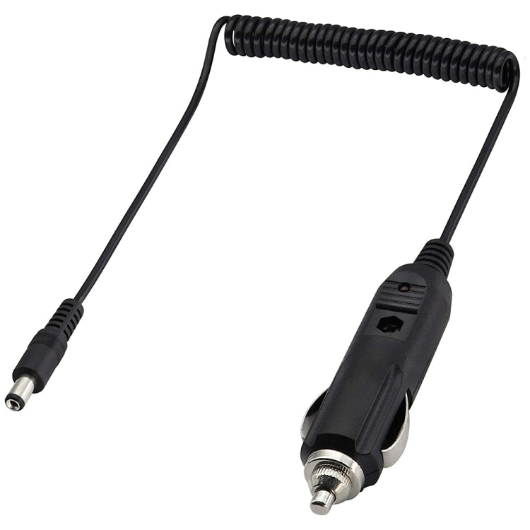 2A 5.5 x 2.1mm DC Power Supply Adapter Plug Coiled Cable Car Charger, Length: 40-140cm, 5.5 x 2.1mm – Durable Build, Easy to Use