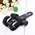 KANEED Car Vehicle Multi-functional Seat Headrest Bag Hanger Hook Holder Seat Headrest Hanger Hanging Holder Double Hooks, Car Double Hooks – Durable Build, Easy to Use