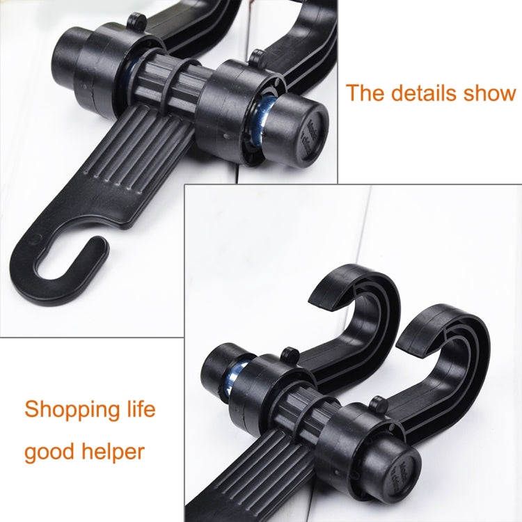 KANEED Car Vehicle Multi-functional Seat Headrest Bag Hanger Hook Holder Seat Headrest Hanger Hanging Holder Double Hooks, Car Double Hooks – Durable Build, Easy to Use