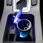 Portable 7 Color LED Light Car Automobile Ashtray Cigarette Holder, Size: 66 x 99 mm, 7 Color LED Light