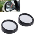 2 PCS 3R11 Car Rear View Mirror Wide Angle Mirror Side Mirror, 360 Degree Rotation Adjustable, 3R-011(Black), 3R-011 3R-011(Black) Black