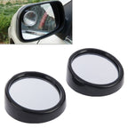 2 PCS 3R11 Car Rear View Mirror Wide Angle Mirror Side Mirror, 360 Degree Rotation Adjustable, 3R-011(Black), 3R-011 3R-011(Black) Black