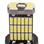 2 PCS T15 W16W 9W 450LM White Light 45 LED 4014 SMD Car Brake Light Reverse Lamp Parking Light Bulb, DC 12V, T15