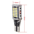 2PCS T15 6W 30-SMD 4014 6500K 900LM White Light Decoded Error-Free LED Car Backup Lamp, 30-SMD 4014
