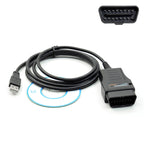 HDS 16 Pin OBDII USB Interface Diagnostic Cable for Honda, 16 Pin 16 Pin