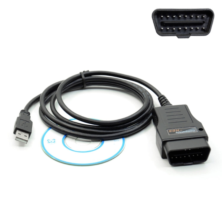 HDS 16 Pin OBDII USB Interface Diagnostic Cable for Honda, 16 Pin 16 Pin