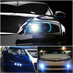 2 PCS 22.5mm 2W 200LM White + Yellow Light 4 LED SMD 5630 Eagle Eye Car Steering Light Daytime Running Light, 0