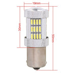 2PCS 1156 10W 540LM White Light 54 LED 4014 SMD Car Brake Light Steering Light Bulb, DC 12V, 1156