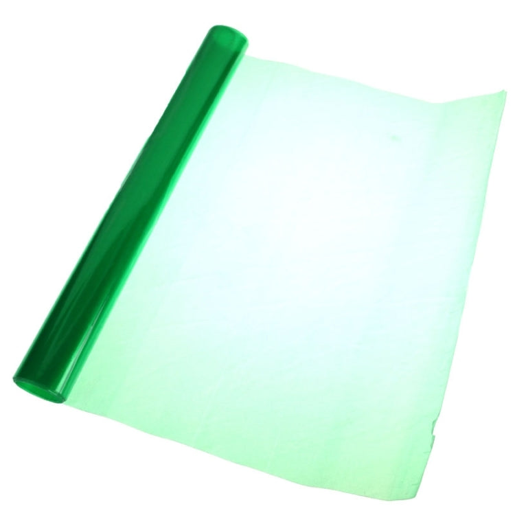 Protective Decoration Flash Point Car Light Membrane /Lamp Sticker, Size: 195cm x 30cm, Crystal Green, Matte Black, Dark Blue, Grey Black, Dark Black, Baby Blue, Fluorescent Green, Pink