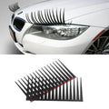 2 PCS Etle Electric Eye Vehicle Eyelashes Black