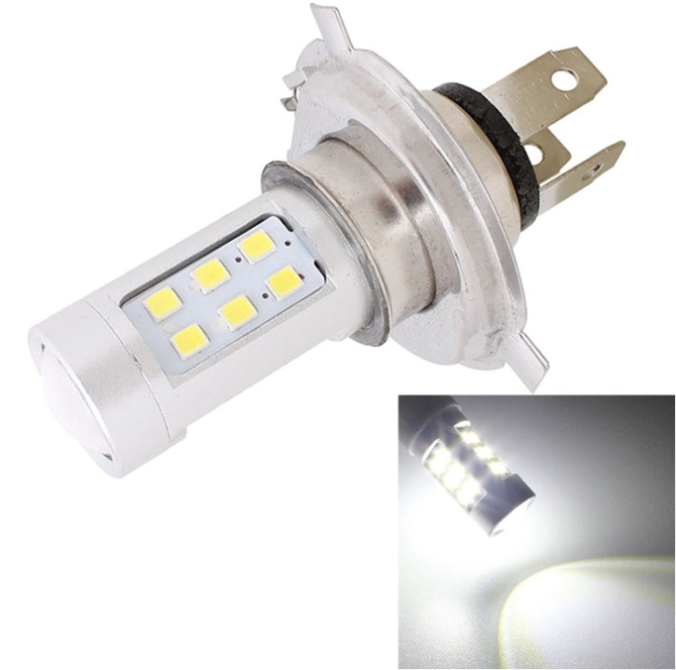 H4 4.2W 630LM White Light 21 LED 2835 SMD Car Headlamp Bulb, Constant Current, DC 12-24V, H4 4.2W H4 4.2W